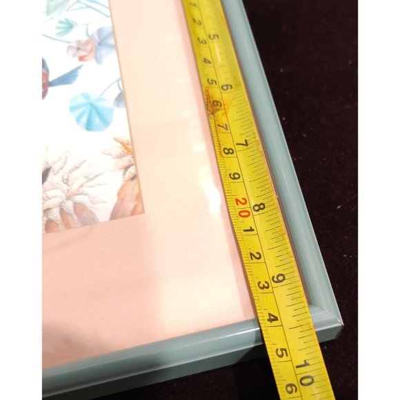 Jeanne Nash Ocean Tropical Fishes Nautical Theme Art Print Custom Framed Signed - Picture 15 of 16